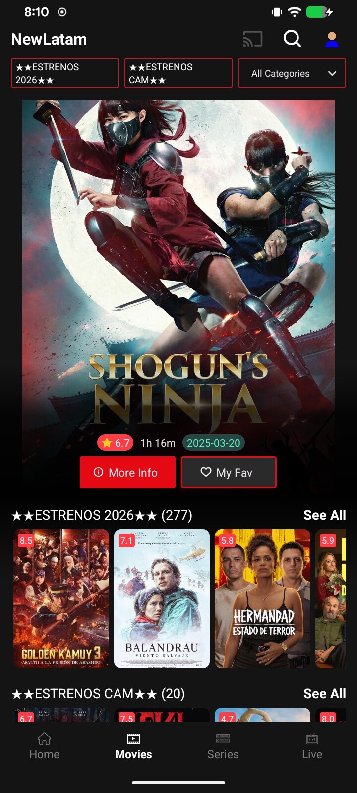 Smarters Dual Netflix screen 7