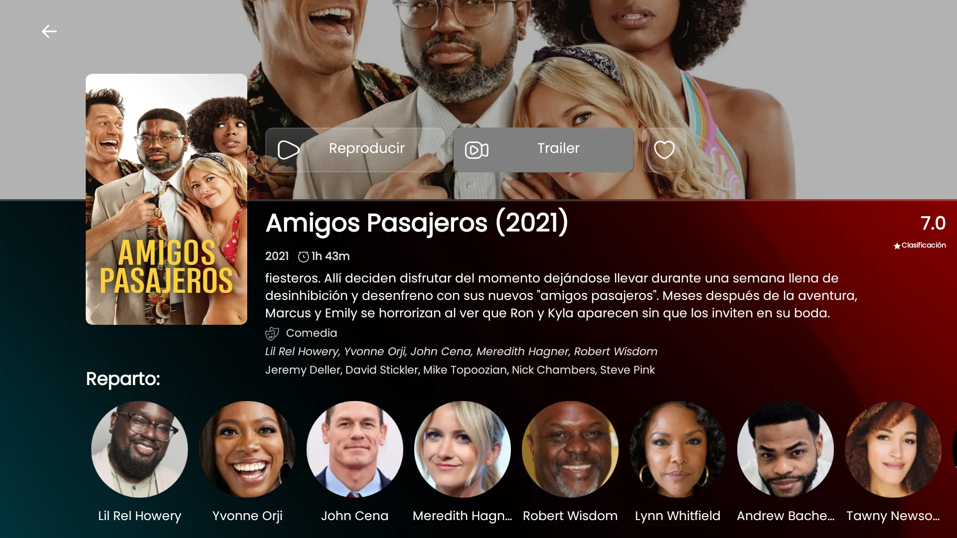 YouTivi Ultra 6 Topics 16 pelicula detalle