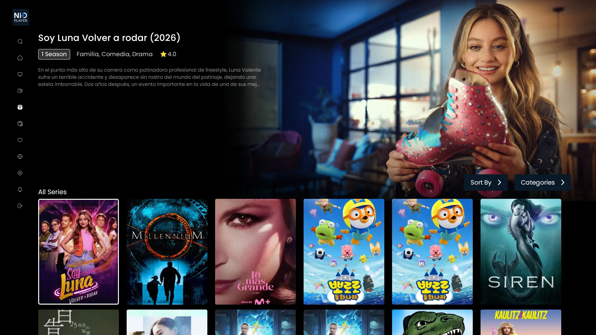 NIO PLAYER screen 5