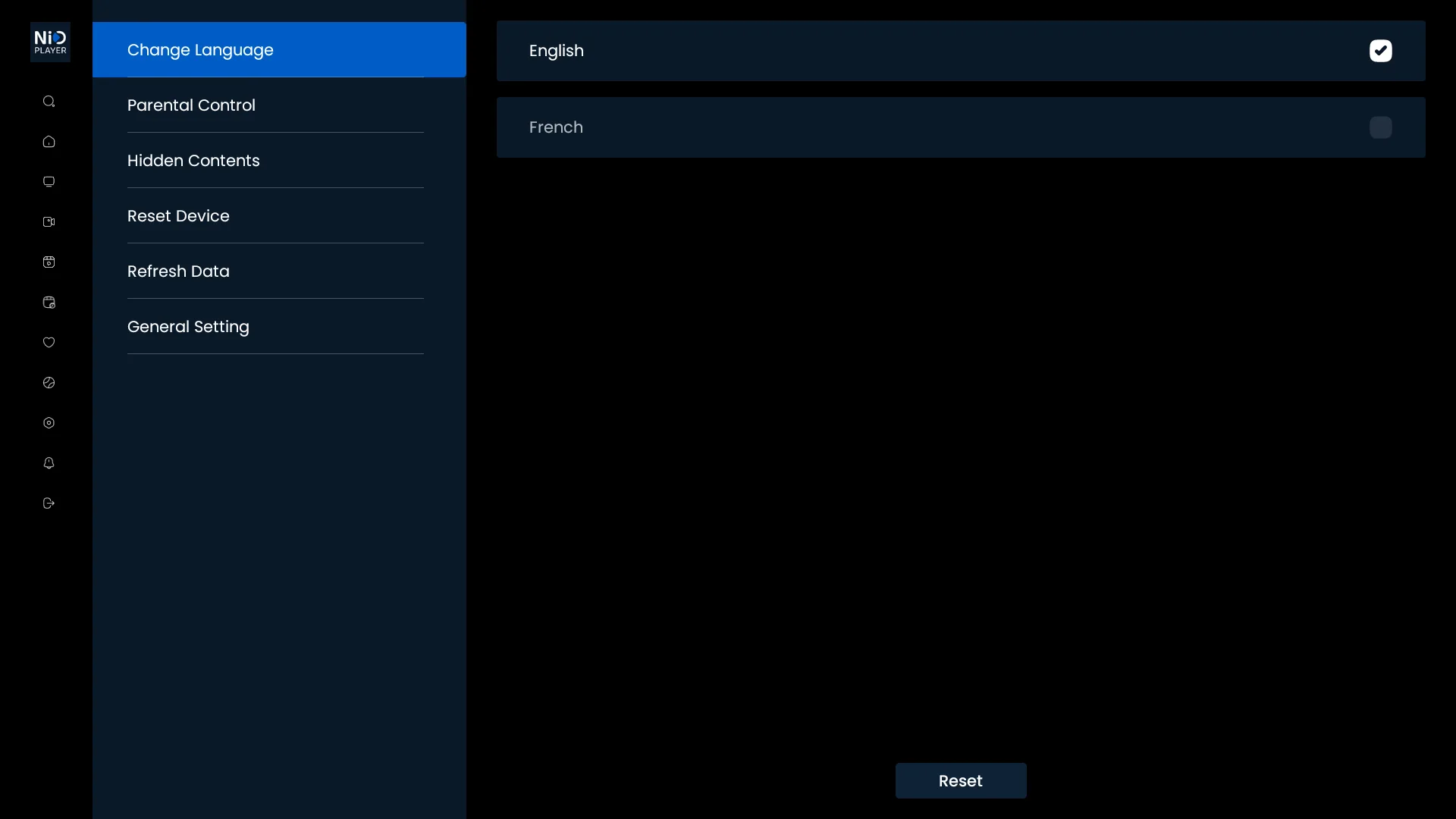 NIO PLAYER screen 7