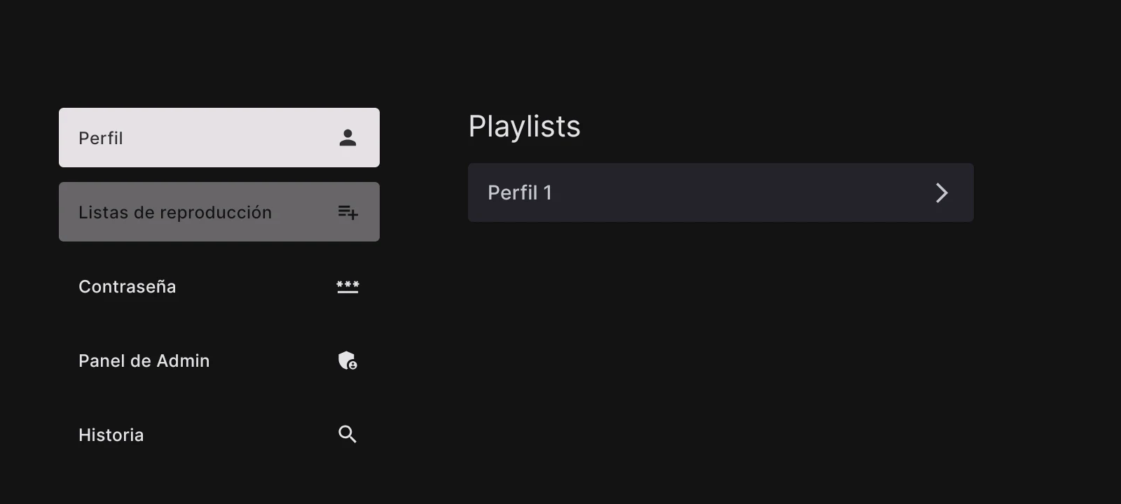 LUXOR IPTV PLAYER settings screen