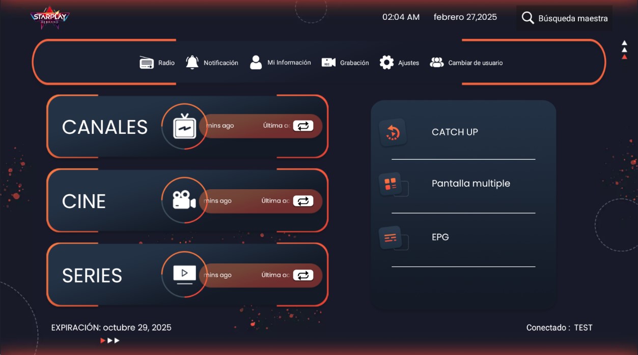 SMARTER ORANGE screen 2