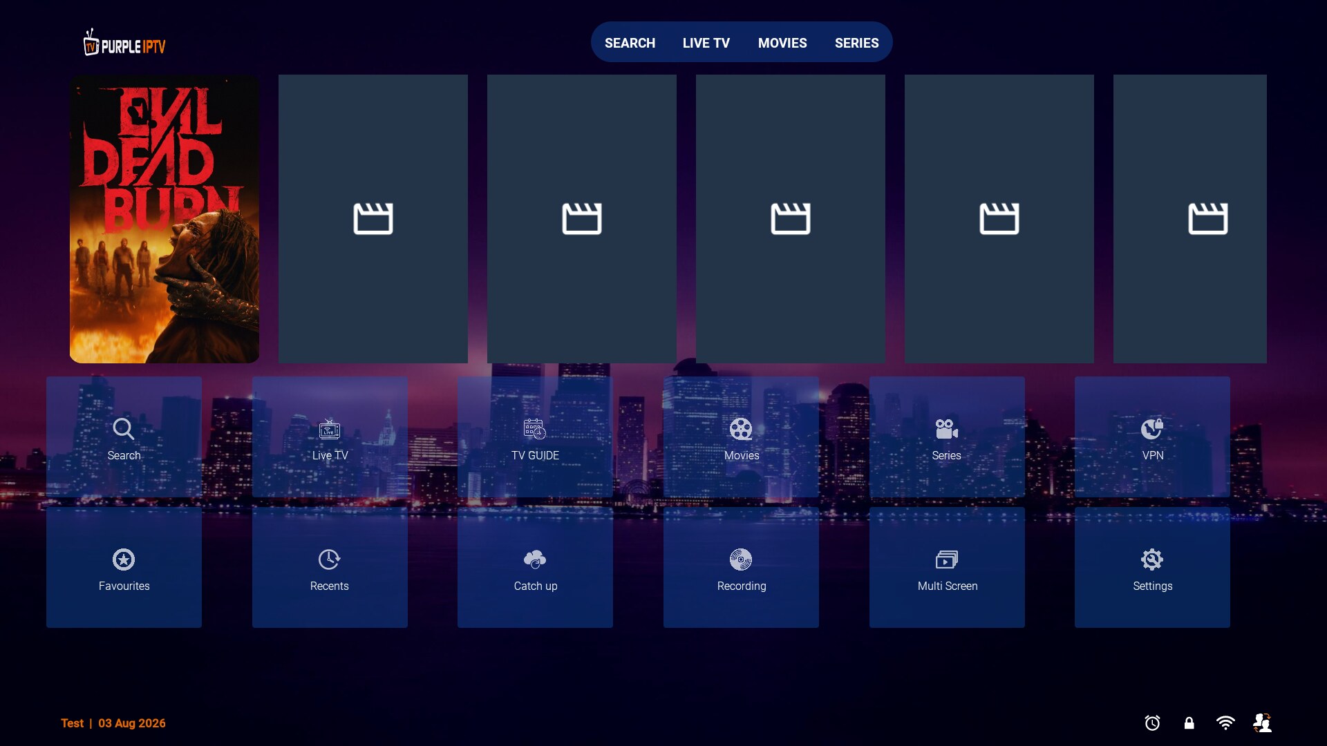 PURPLE V12 screen 3