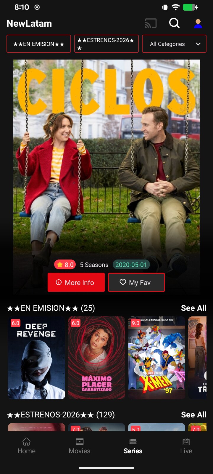 Smarters Dual Netflix screen 8