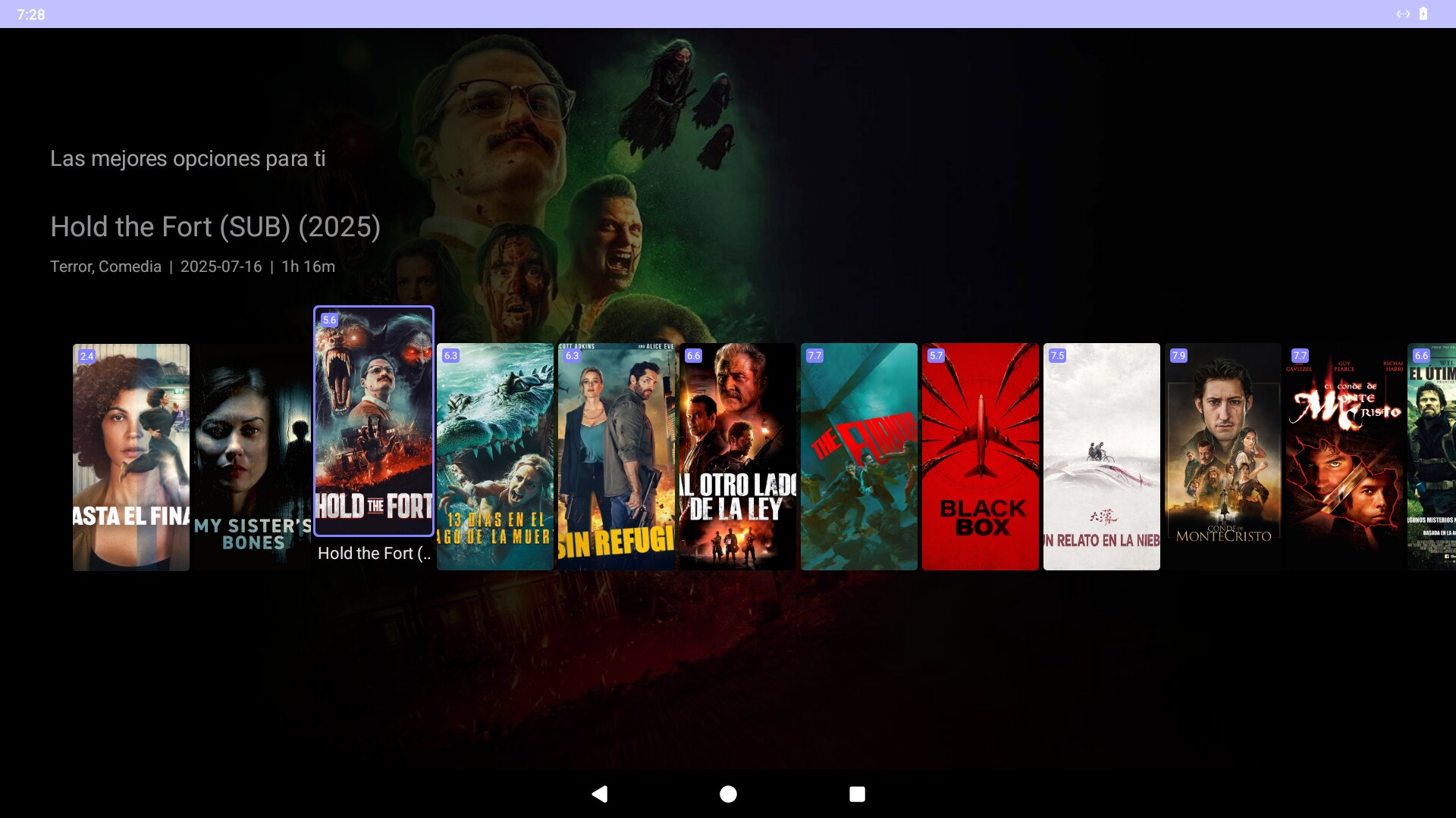 ACTv NETFLIX screen 3