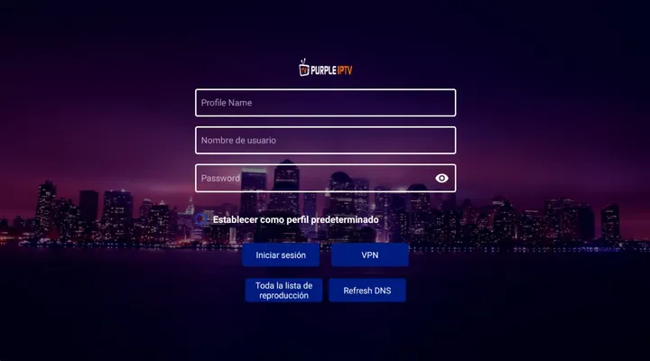 PURPLE V12 screen 1