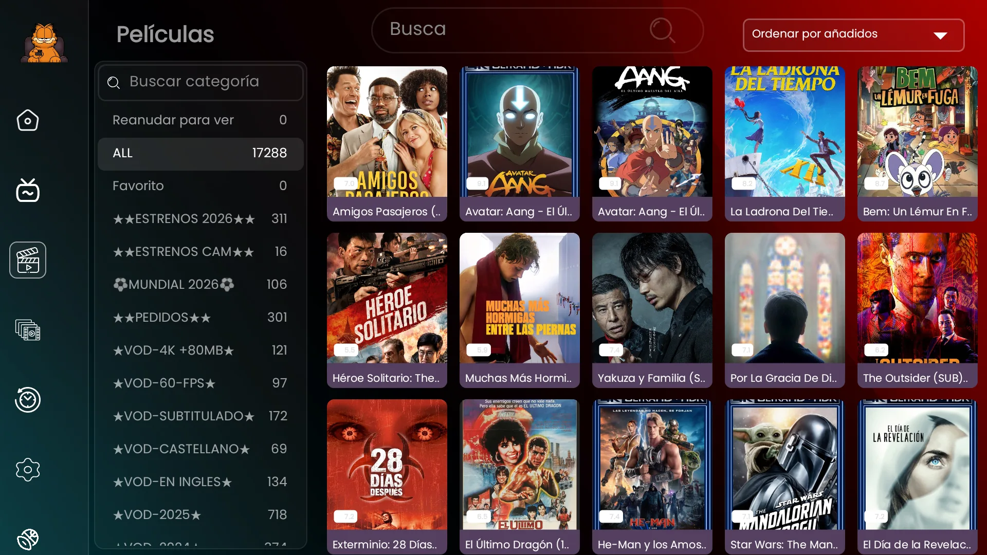 YouTivi Ultra 6 Topics 15 peliculas
