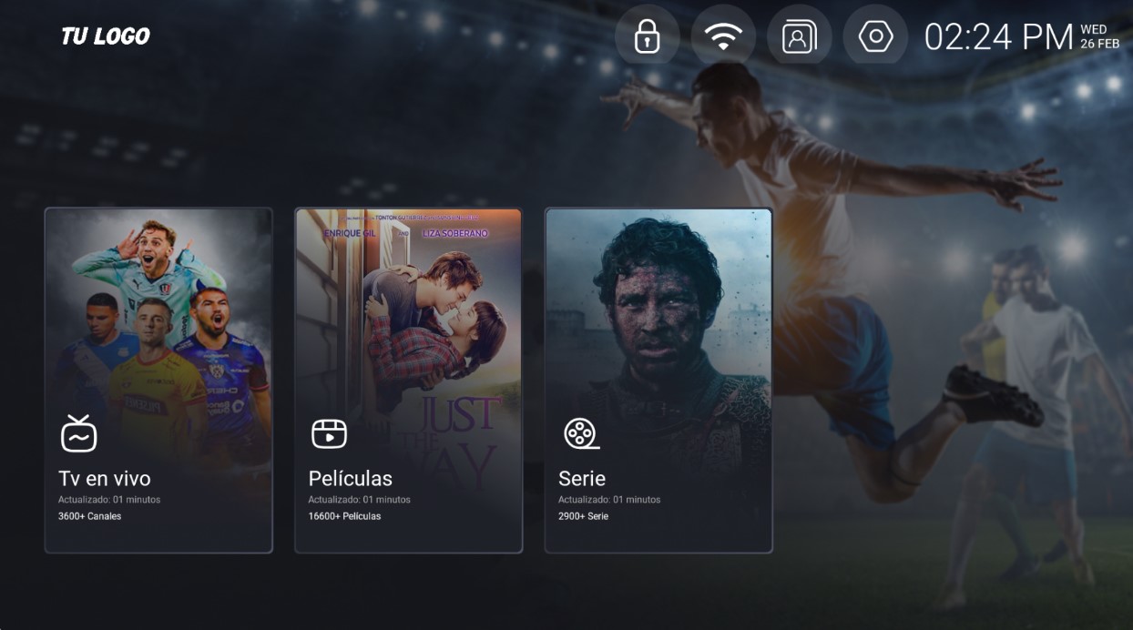ONE STREAM screen 2