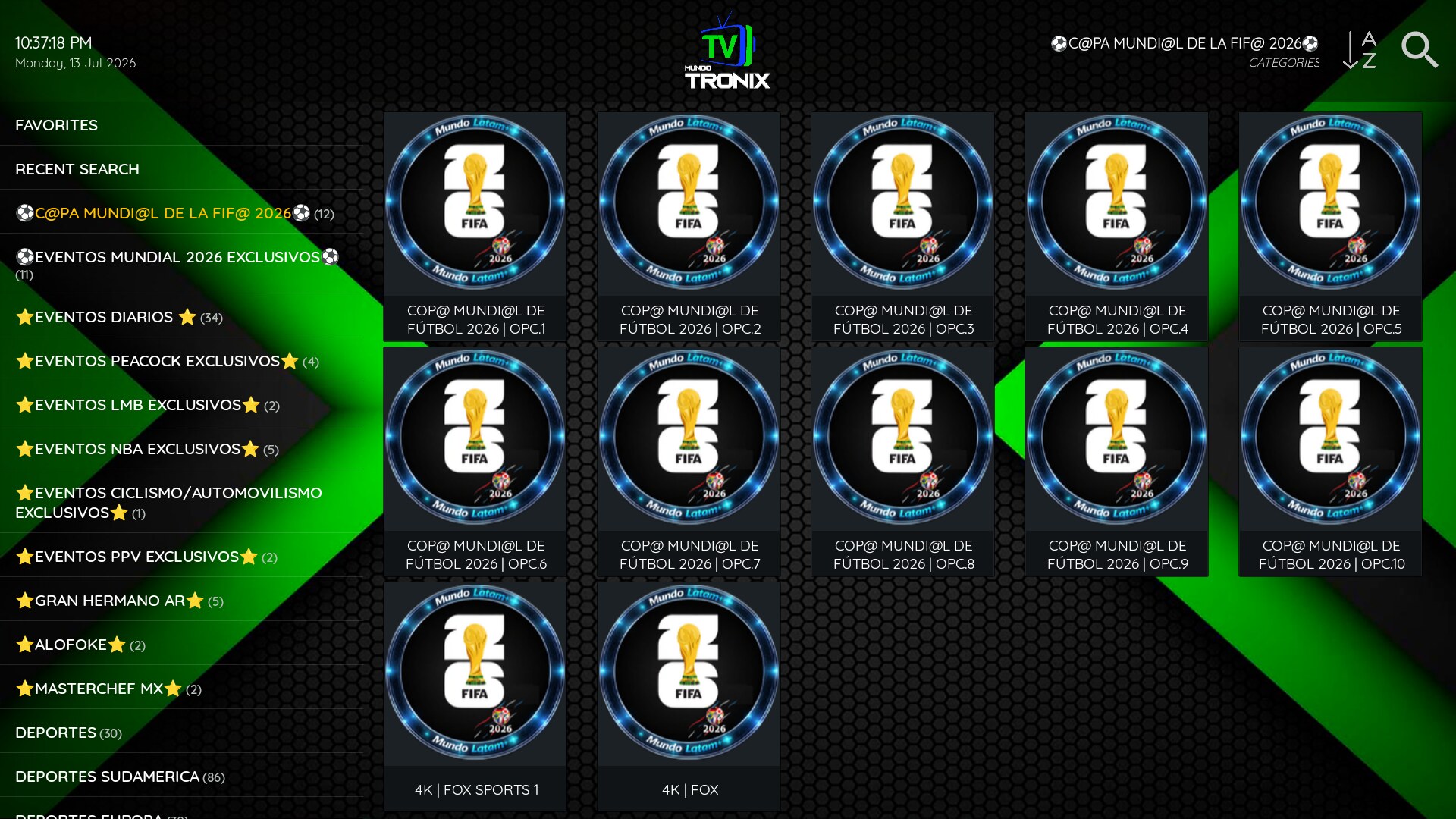 XC Normal Player screen 2