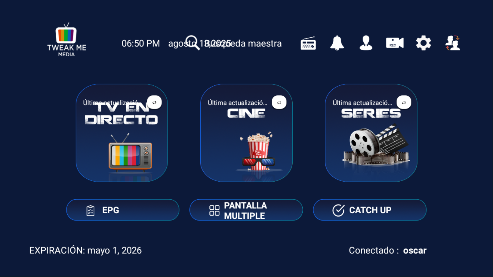 SMARTER TWEARK screen 1