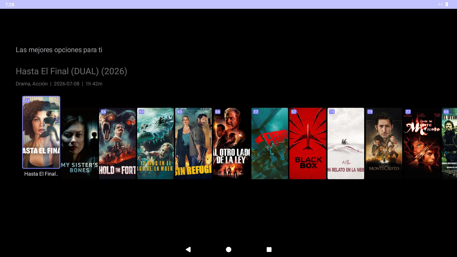 ACTv NETFLIX screen 2
